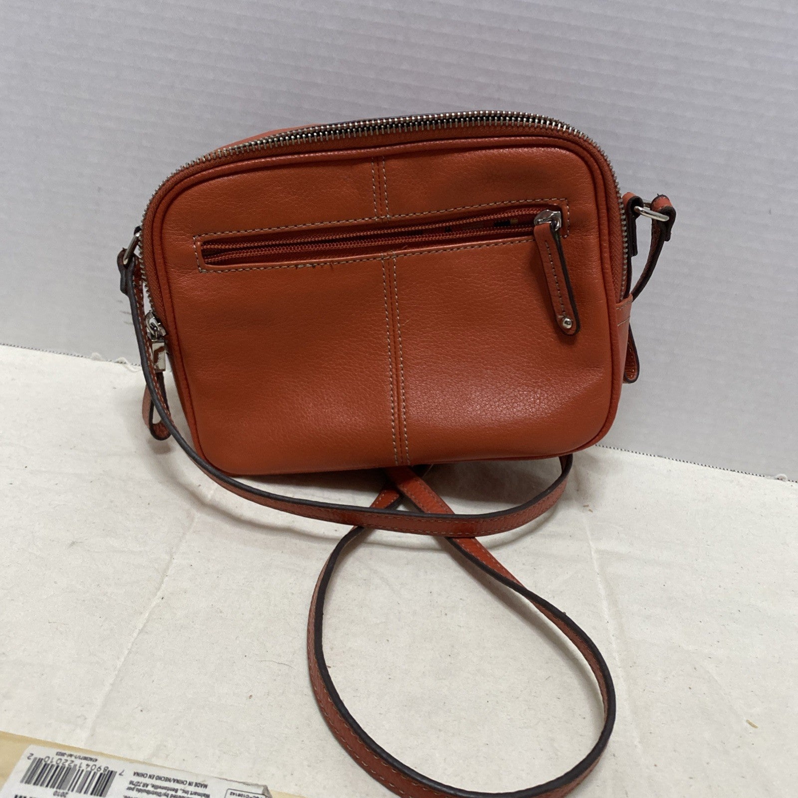 Tignanello Crossbody/Shoulder Women’s Bag/Pebbled Leather Bag Preowned