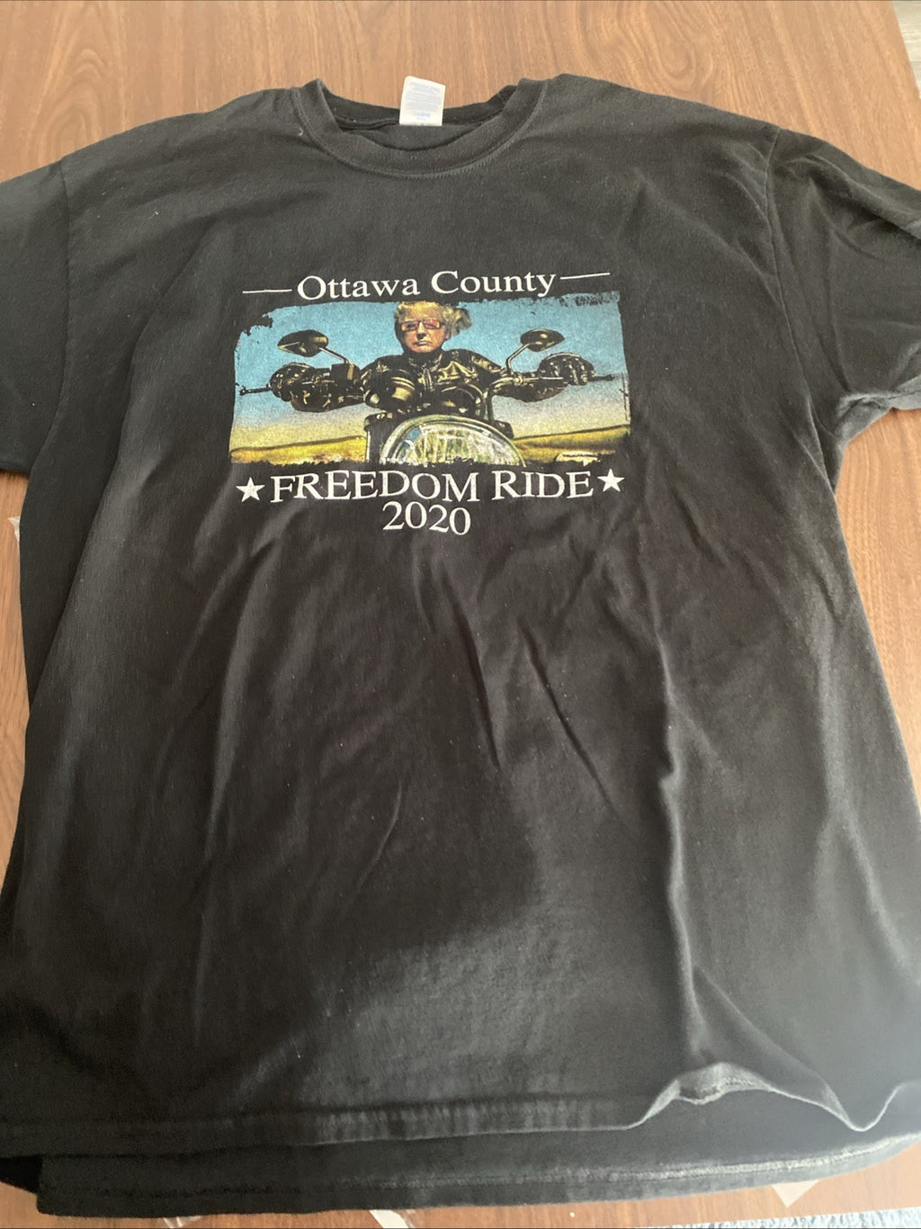 Keep America great Ottawa County freedom ride 2020 men’s extra large black short