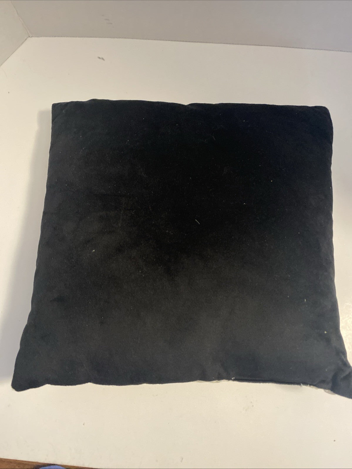 Target Bullseye Playground Goth Halloween Black White Cat Sitting On Moon Pillow
