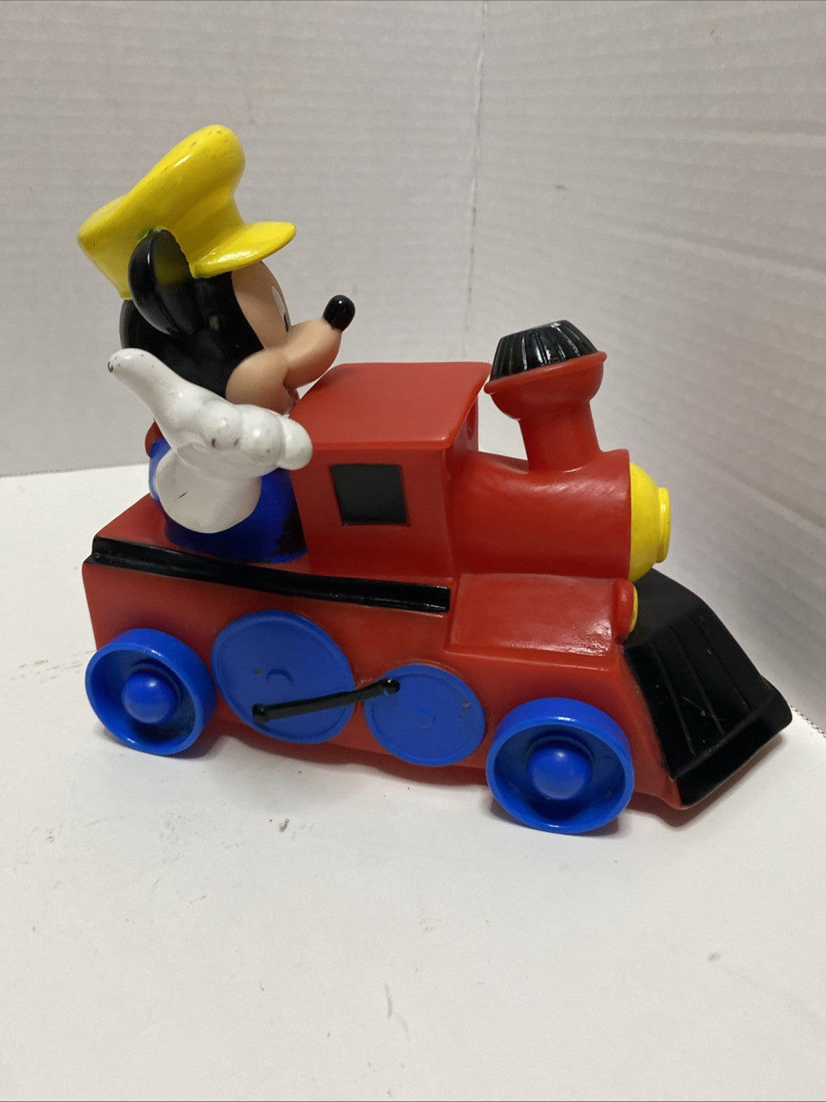 1996 Disney Mickey Mouse Bubble Bath Toy Train Exclusive Johnson Promotional