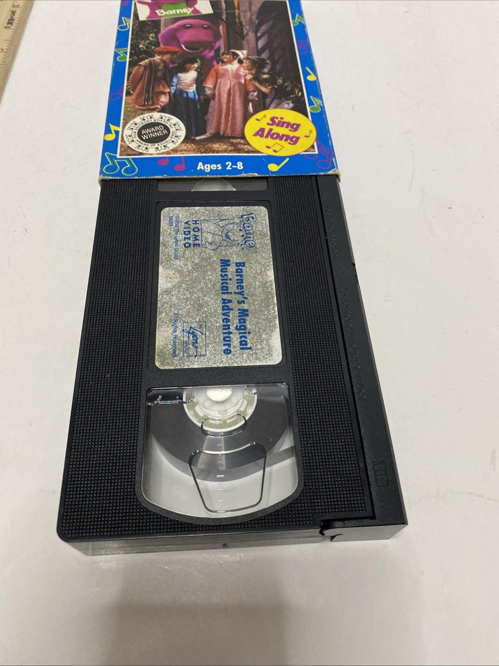 Barney’s Magical Musical Adventure VHS Award Winning Sing Along Ages 2-8