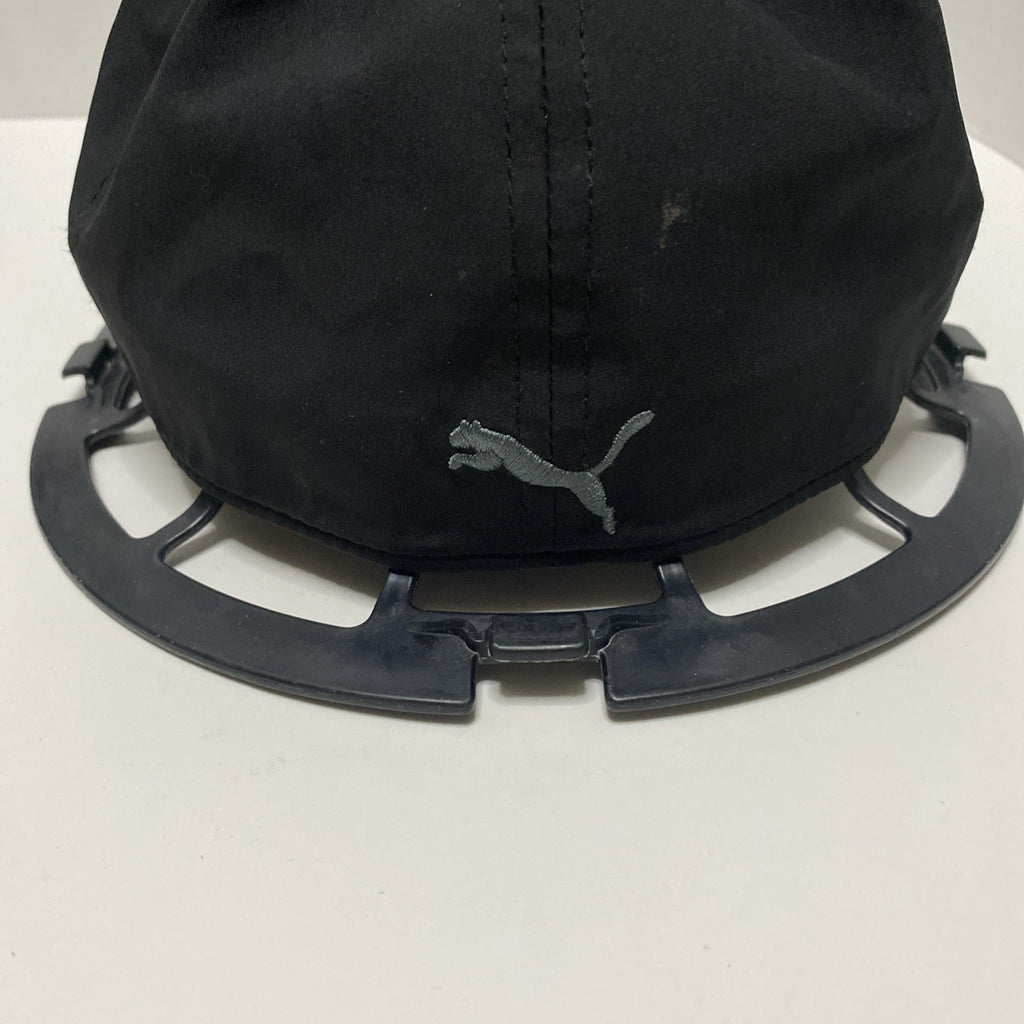 Puma Black Baseball Trucker Cap Hat Size S/m