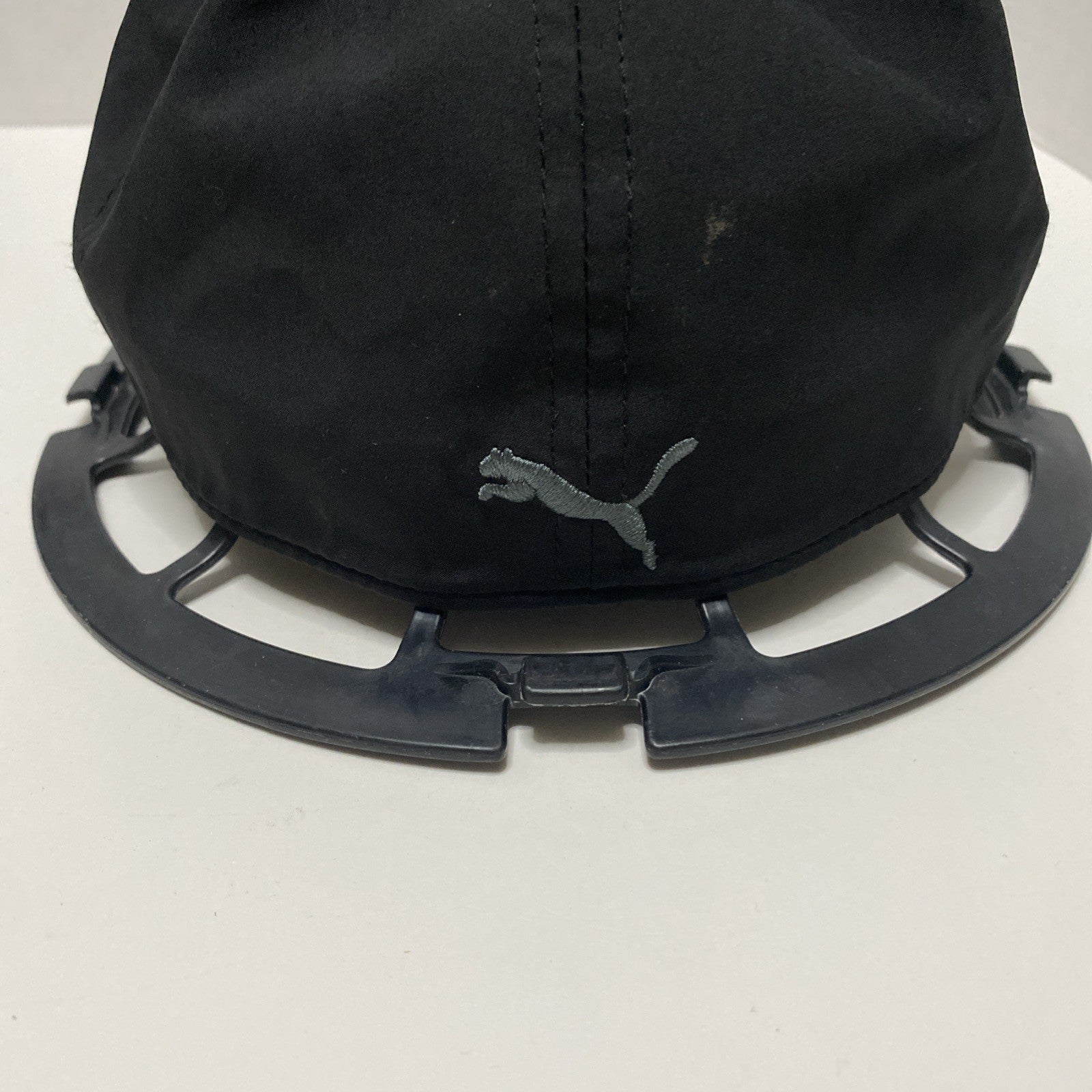 Puma Black Baseball Trucker Cap Hat Size S/m