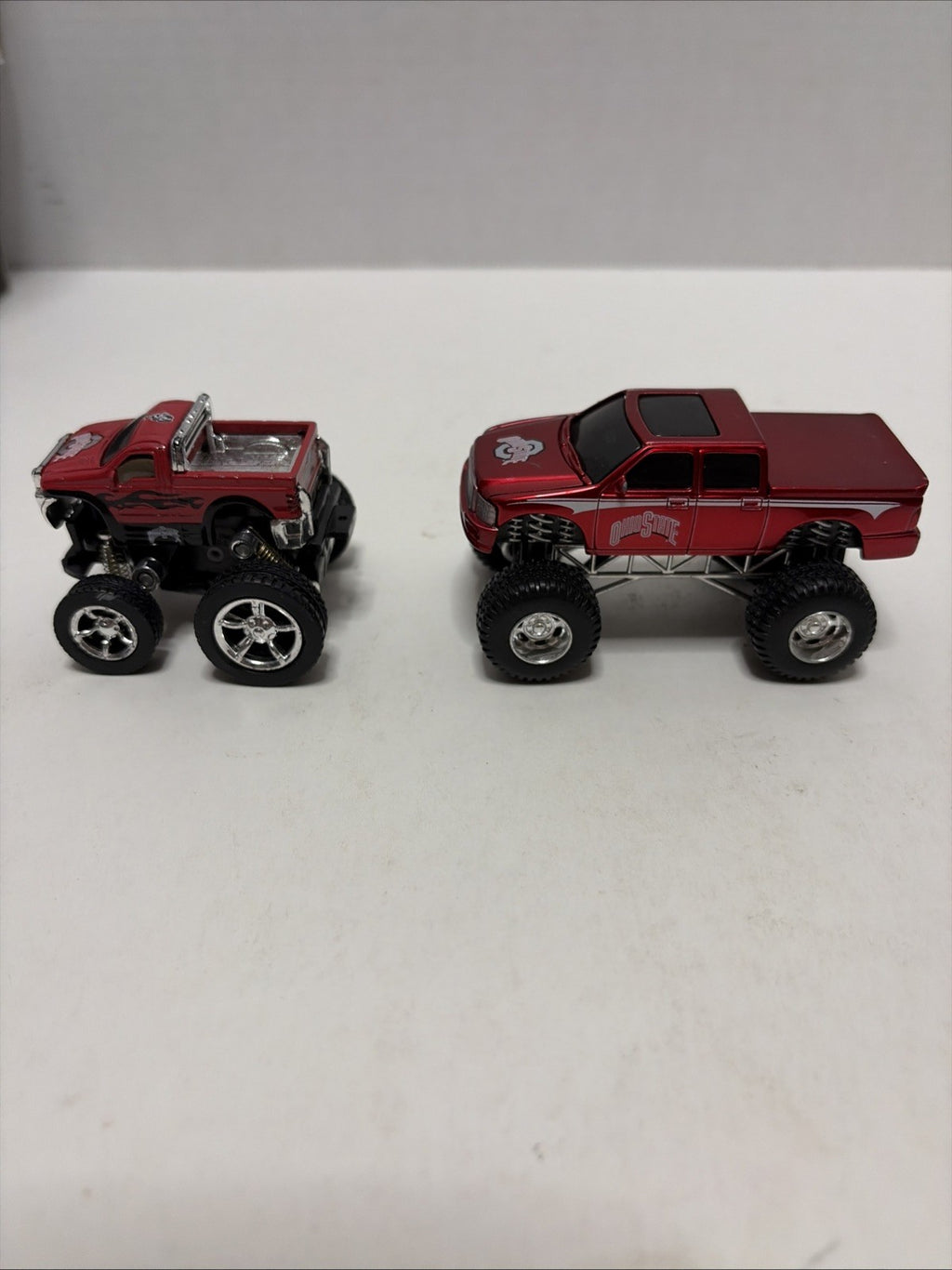 2 Ohio State University Buckeye 4X4 Monster Truck Toys