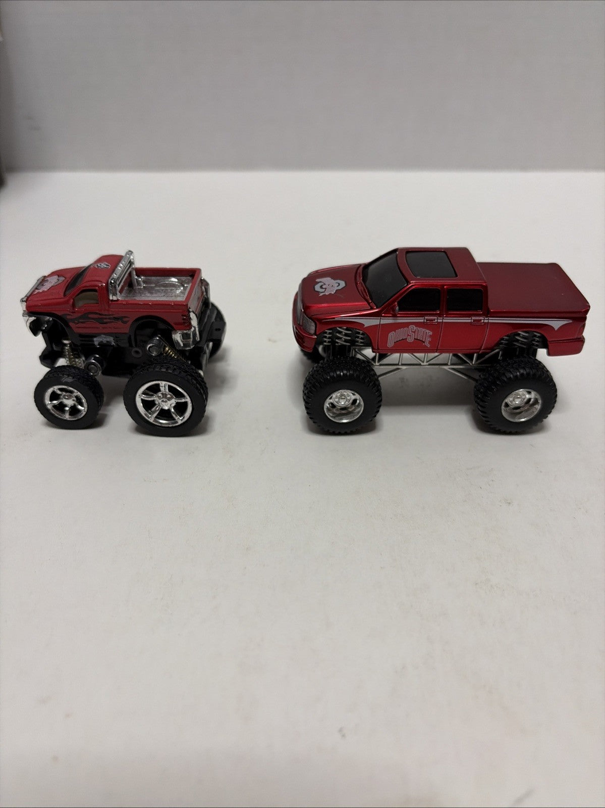2 Ohio State University Buckeye 4X4 Monster Truck Toys