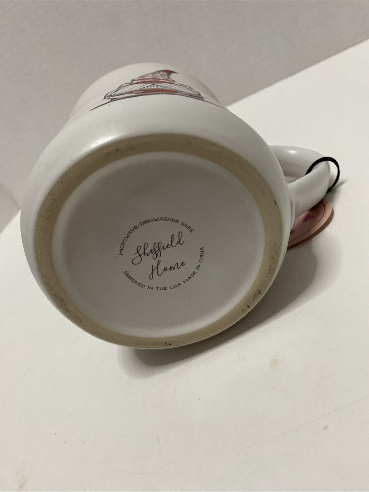 BELLE MAISON Take Me Gnome With You-Heart Gnome Mug 16oz Coffee Tea Cocoa