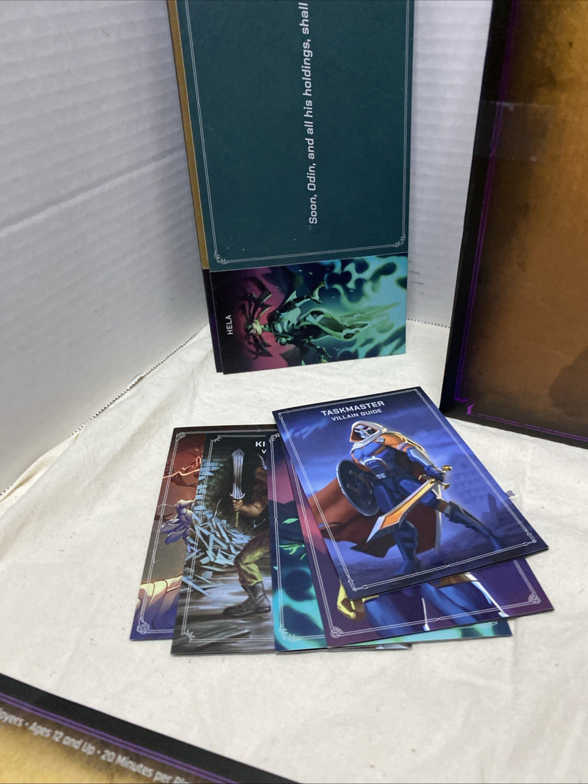 Marvel Villainous : Infinite Power Ravensburger Board Game -Complete-Used