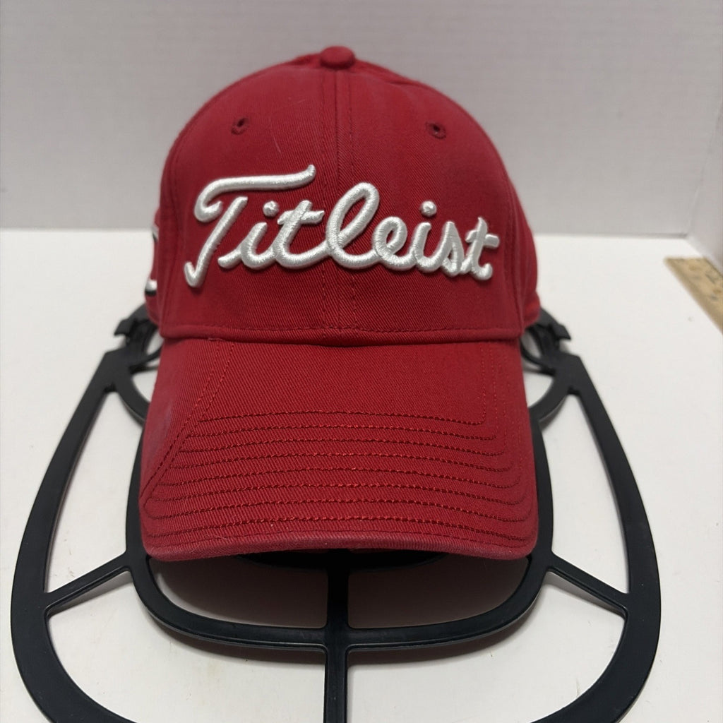 Titleist New Era MLB Cincinnati Reds Logo Golf Hat Cap Strapback NO BALL MARKER