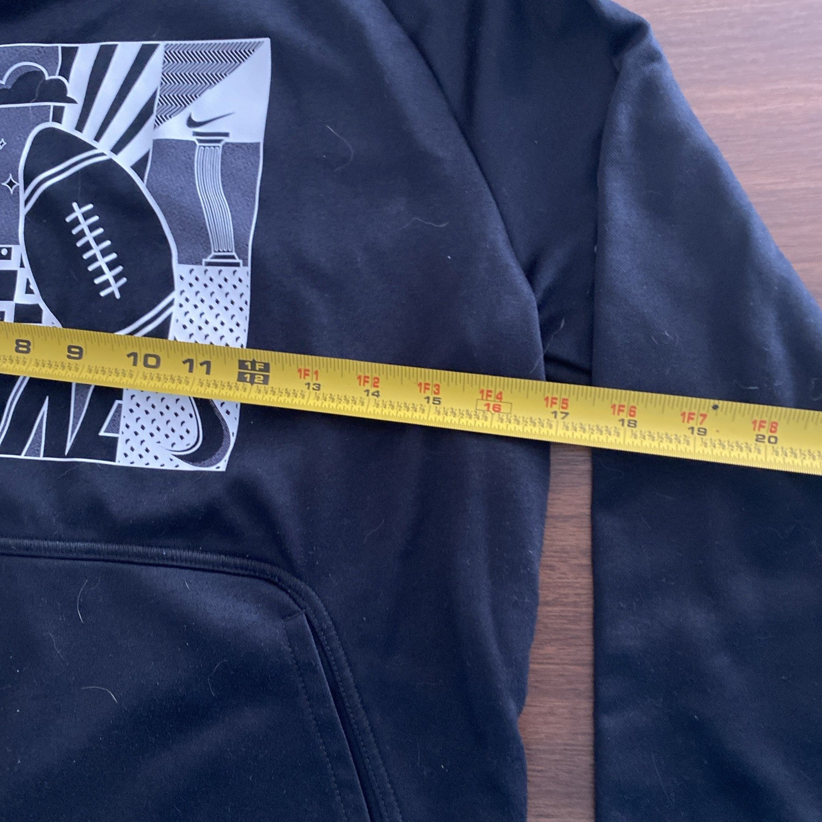 Nike Therma-Fit Hooded Long-Sleeve Pullover Youth Size Large Excellent Condition