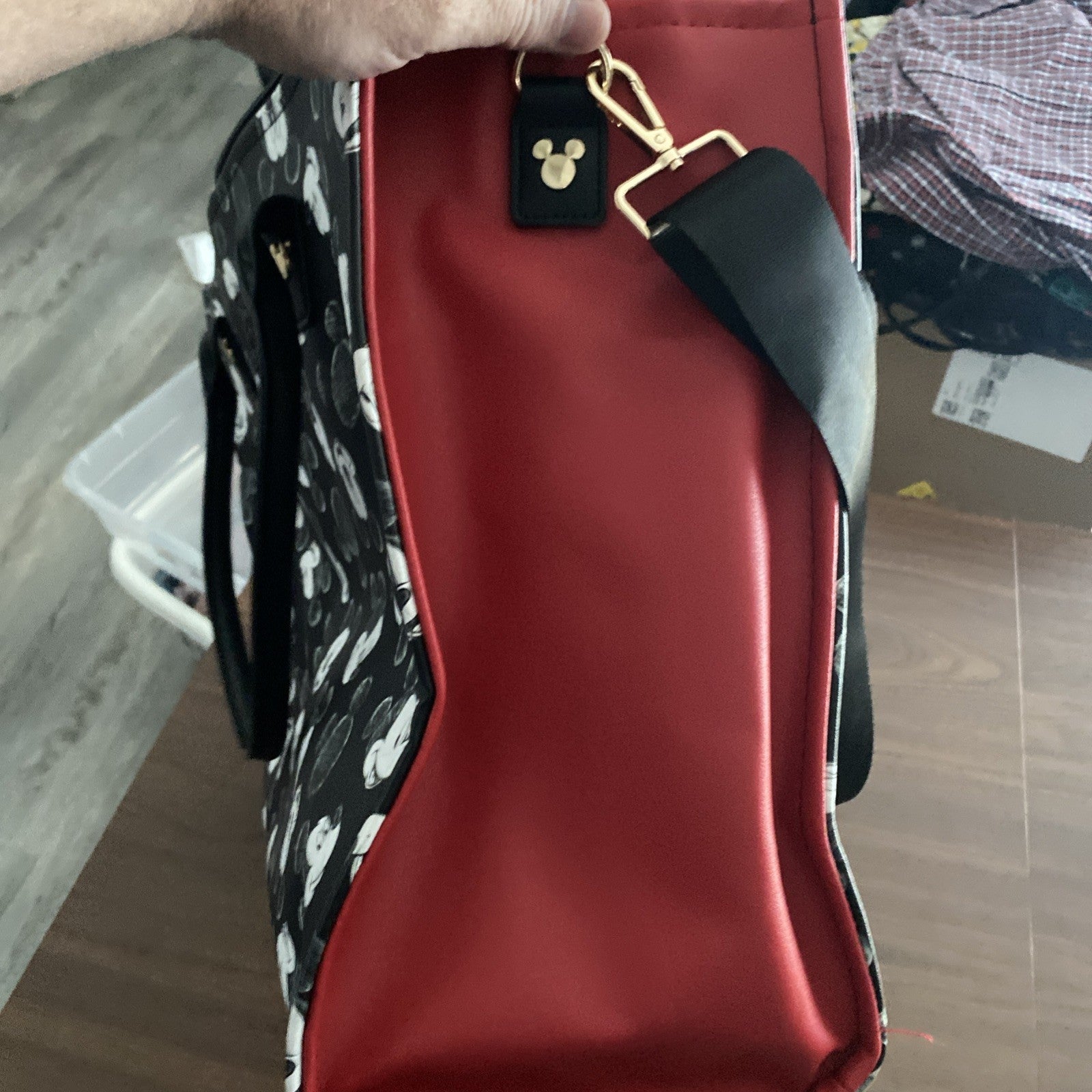 Disney Mickey Mouse shoulder tote bag 14” x 18”