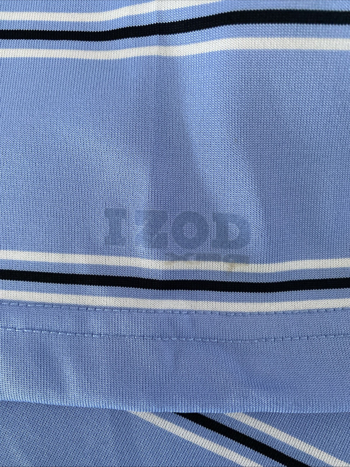 Izod men’s XL polo golf shirt light blue short sleeve