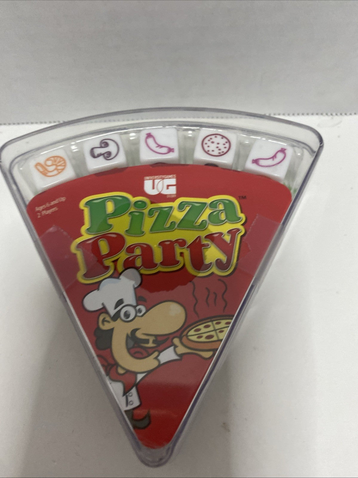 Pizza Party Dice Game, Dice Game for Kids and Families, Ages 6+