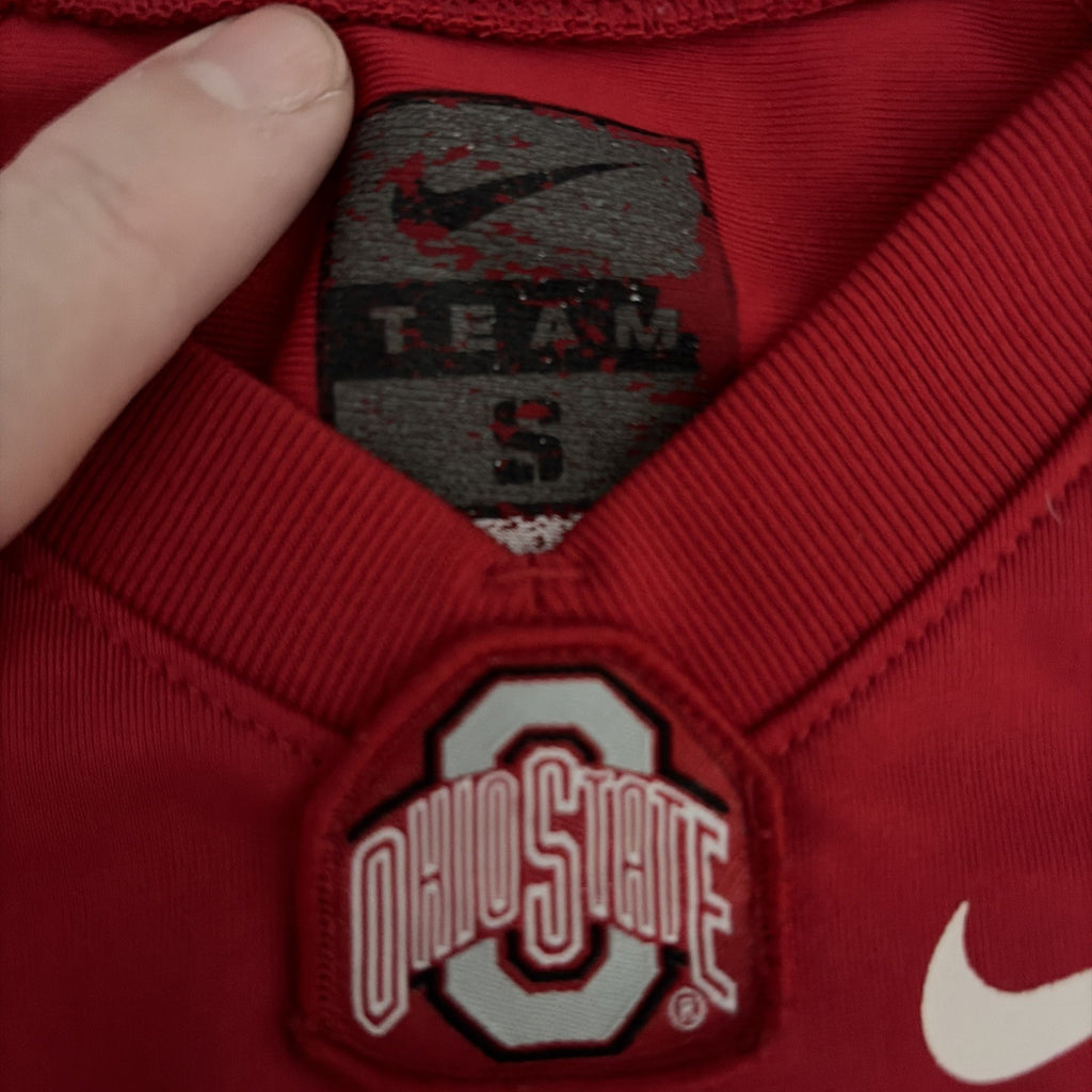 Nike Ohio State Buckeyes Jersey #5 Kids Youth sz. XL Red Nike OSU NCAA Licensed