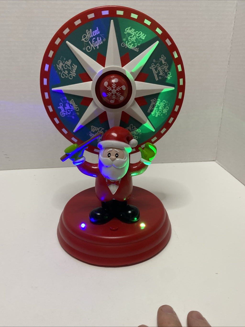 Gemmy Industries 2018 Menards LED Animated Christmas Wheel RARE