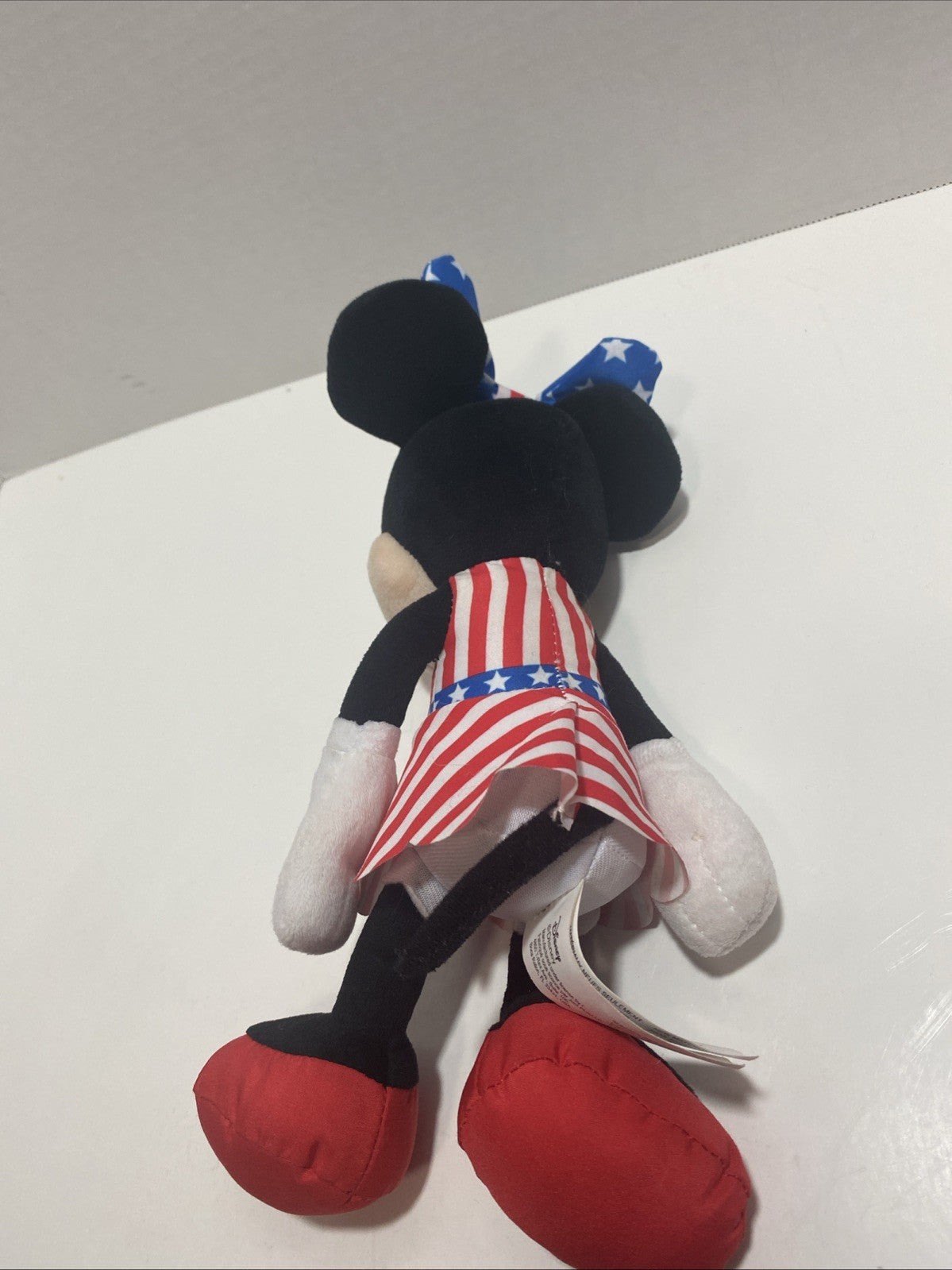 Disney Patriotic Bean Plush Minnie Mouse 9”