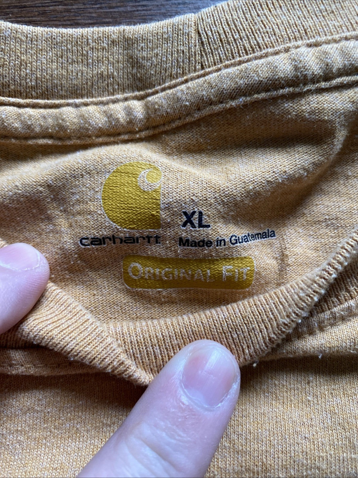 Carhartt Original Fit Short Sleeve Shirt Men's XL Pocket Workwear