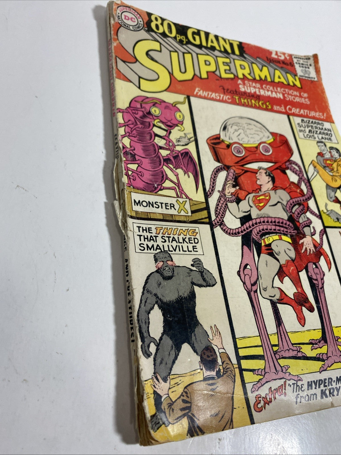 Superman Annual #6 VG 1964 DC Comics 80pg Giant Bizarro Lois Lane