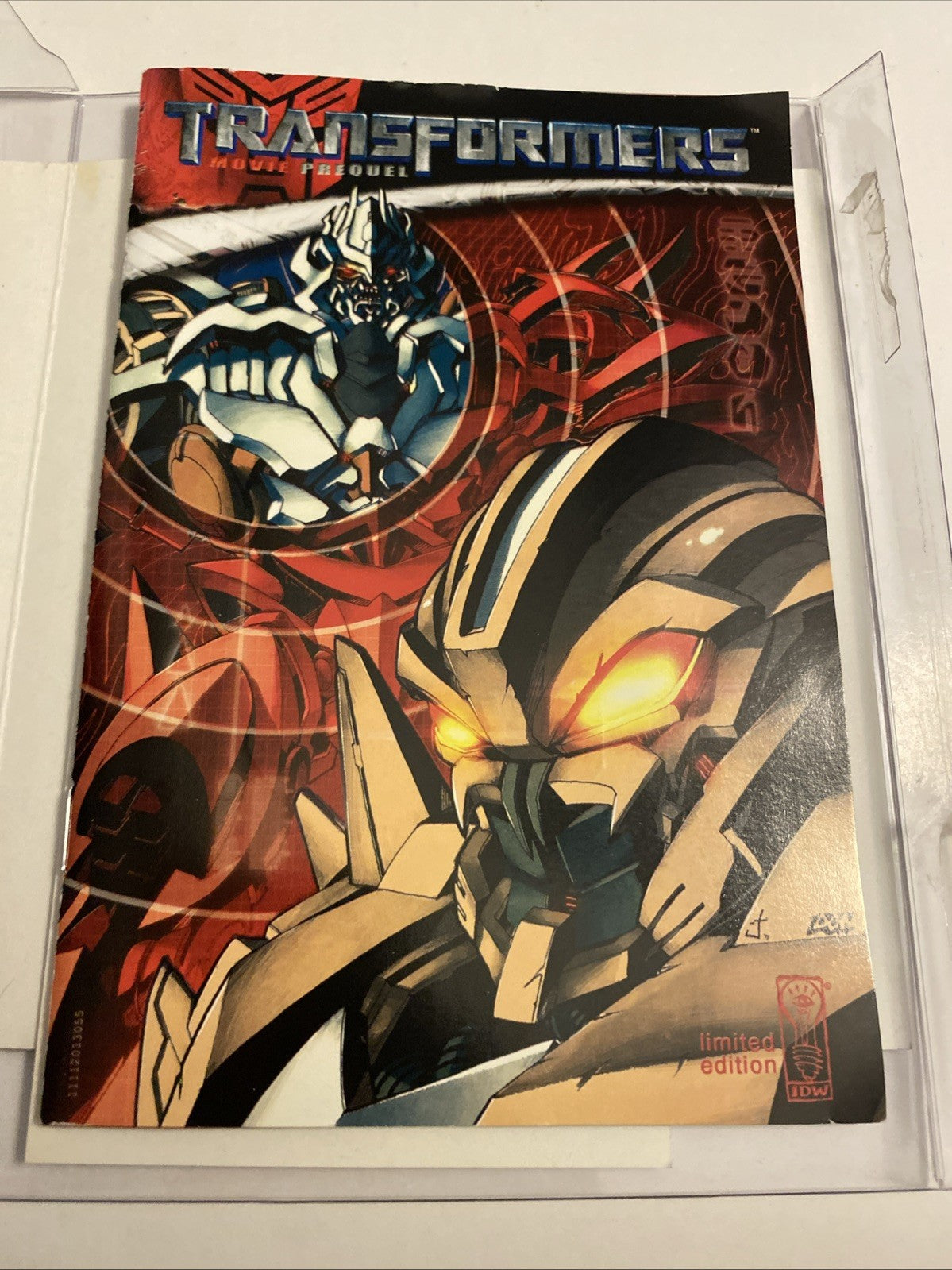 Transformers Two-Disc Special Edition Optimus Prime Transforming Case USA 2007