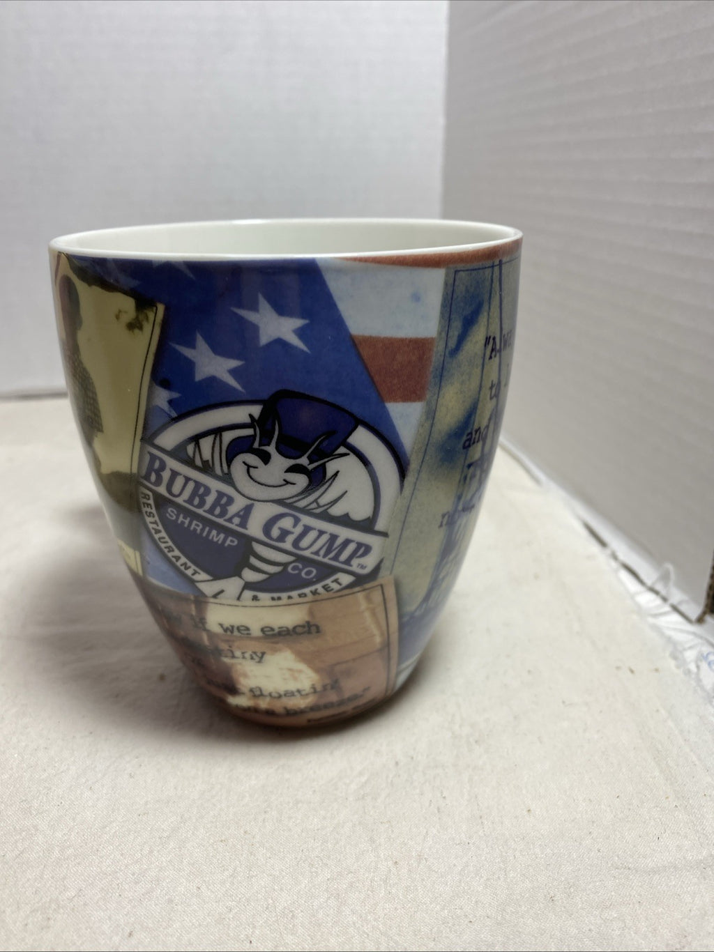 Vintage Bubba Gump Shrimp Co. Mug, Coffee Cup, Forrest Gump, Ft Lauderdale