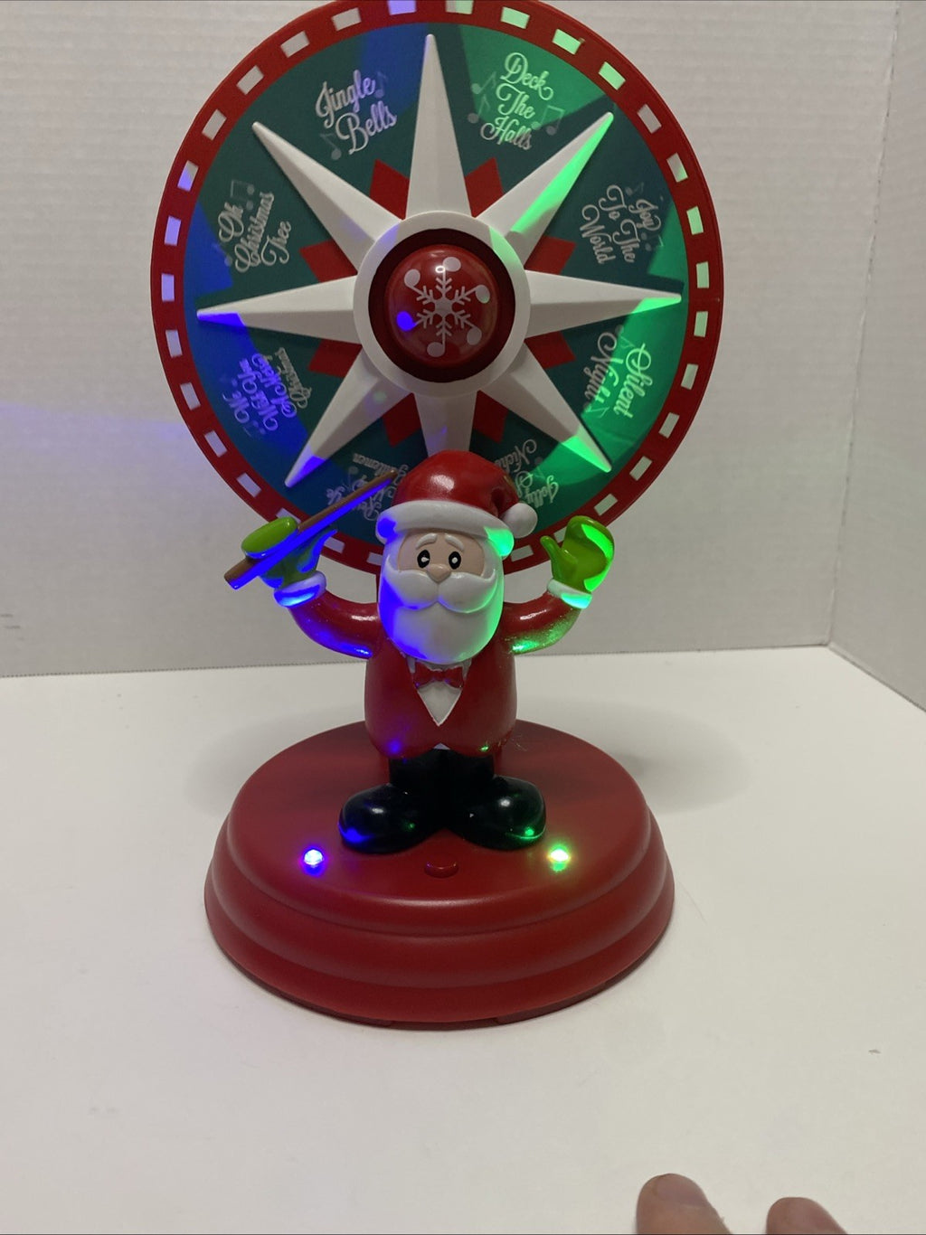 Gemmy Industries 2018 Menards LED Animated Christmas Wheel RARE