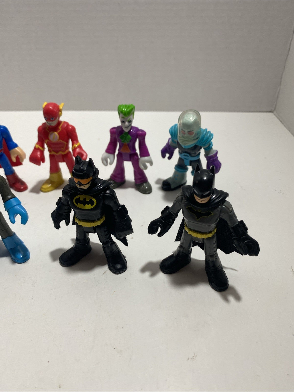 Imaginext Superhero Figures Total 11 Different Batman Superman Flash Joker