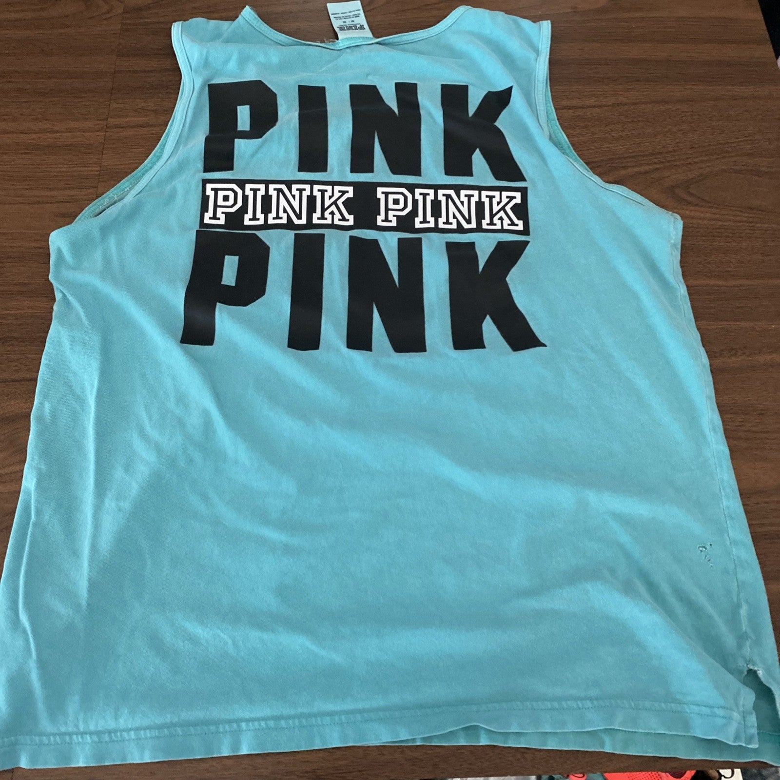 Victoria’s Secret pink medium tank top teal free shipping
