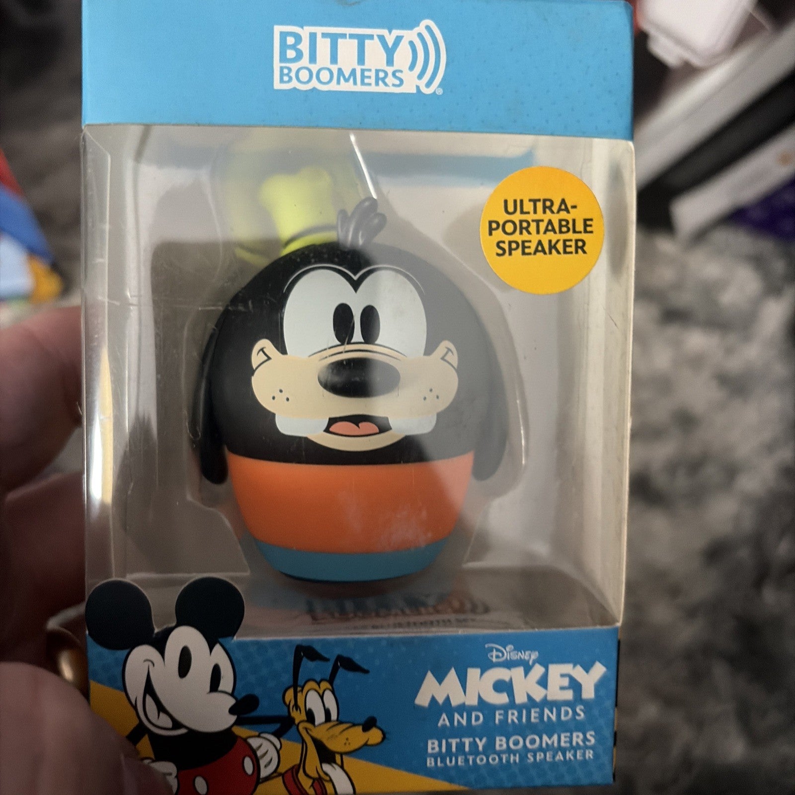 Bitty Boomers - Disney & Friends Goofy Bluetooth Speaker AWESOME SOUND Rare