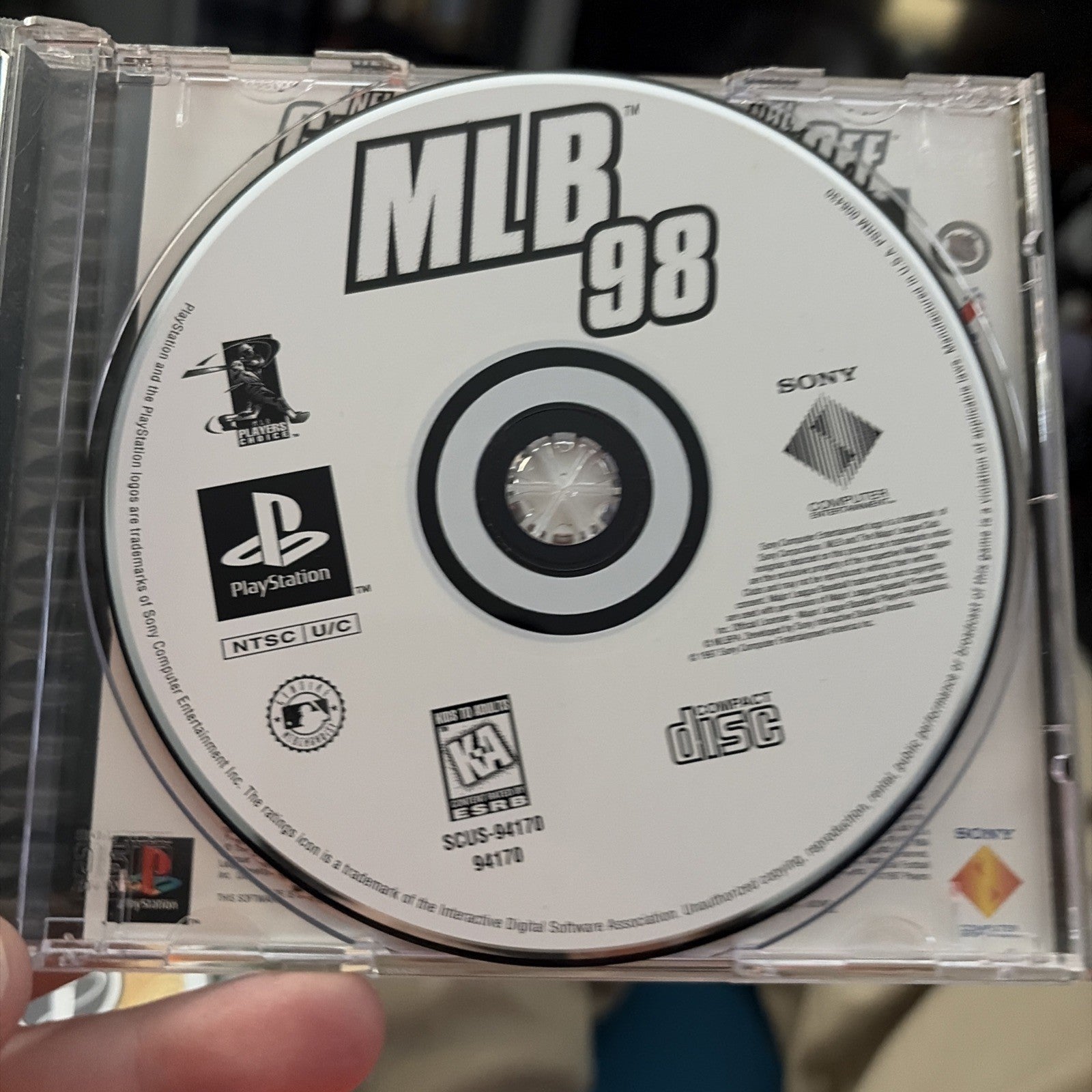 MLB 98 (Sony PlayStation 1, 1997)