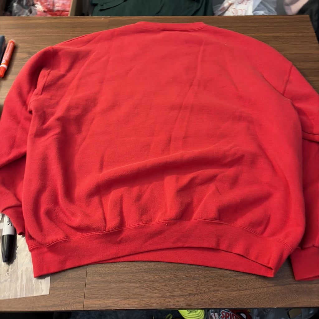 Vintage XL 2003 Ohio State Buckeyes Tostitos Fiesta Bowl Sweatshirt Red