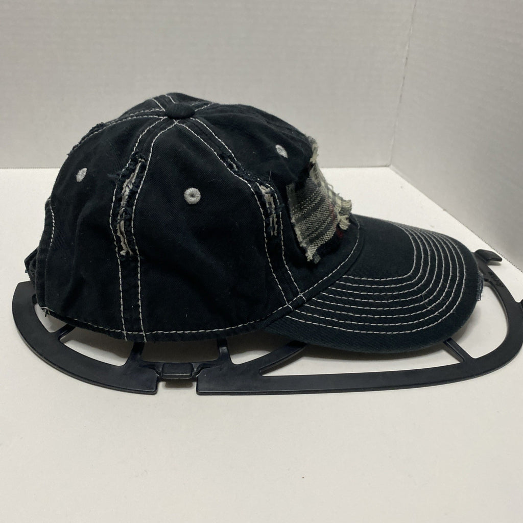 Distric Ball Cap Blue Unisex Distressed