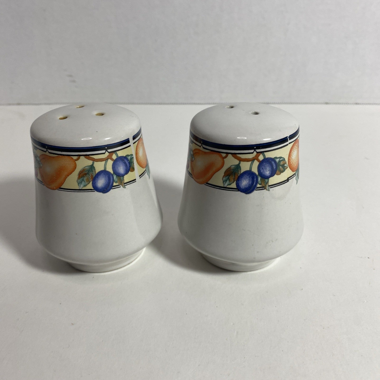 Oneida The Select Collection Orchard Stoneware Salt and Pepper Shaker- Pre-Owned