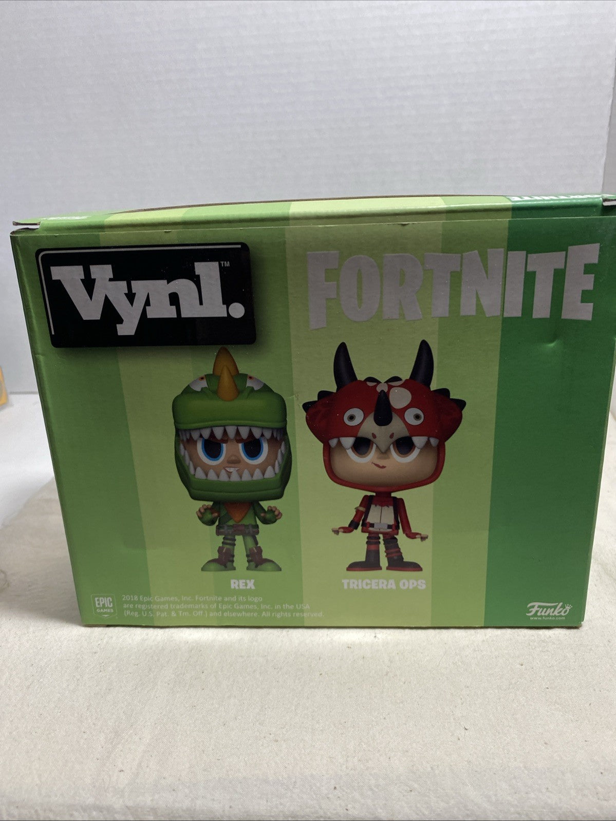 Funko POP! VYNL Fortnite Rex and Tricera Ops Figure 2-Pack NIB