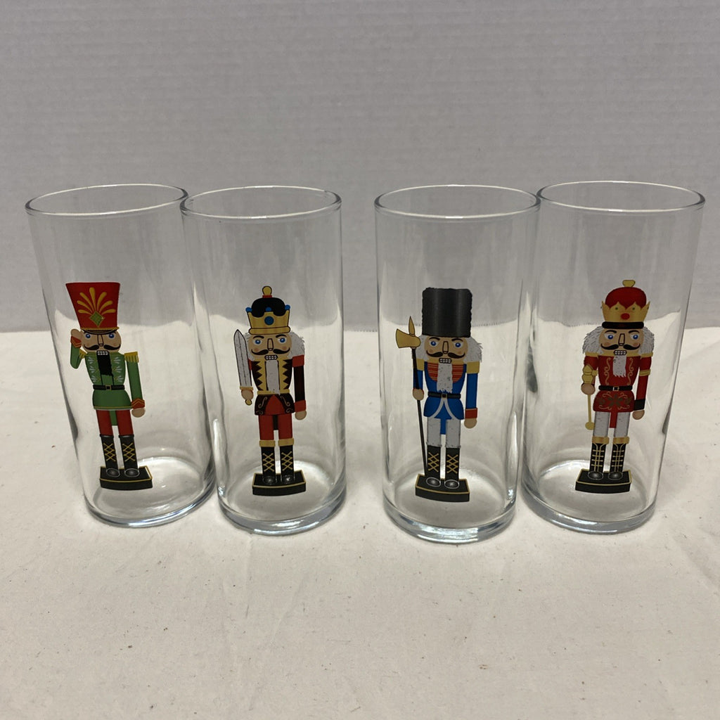 Set Of 4 “Nutcracker” Glasses