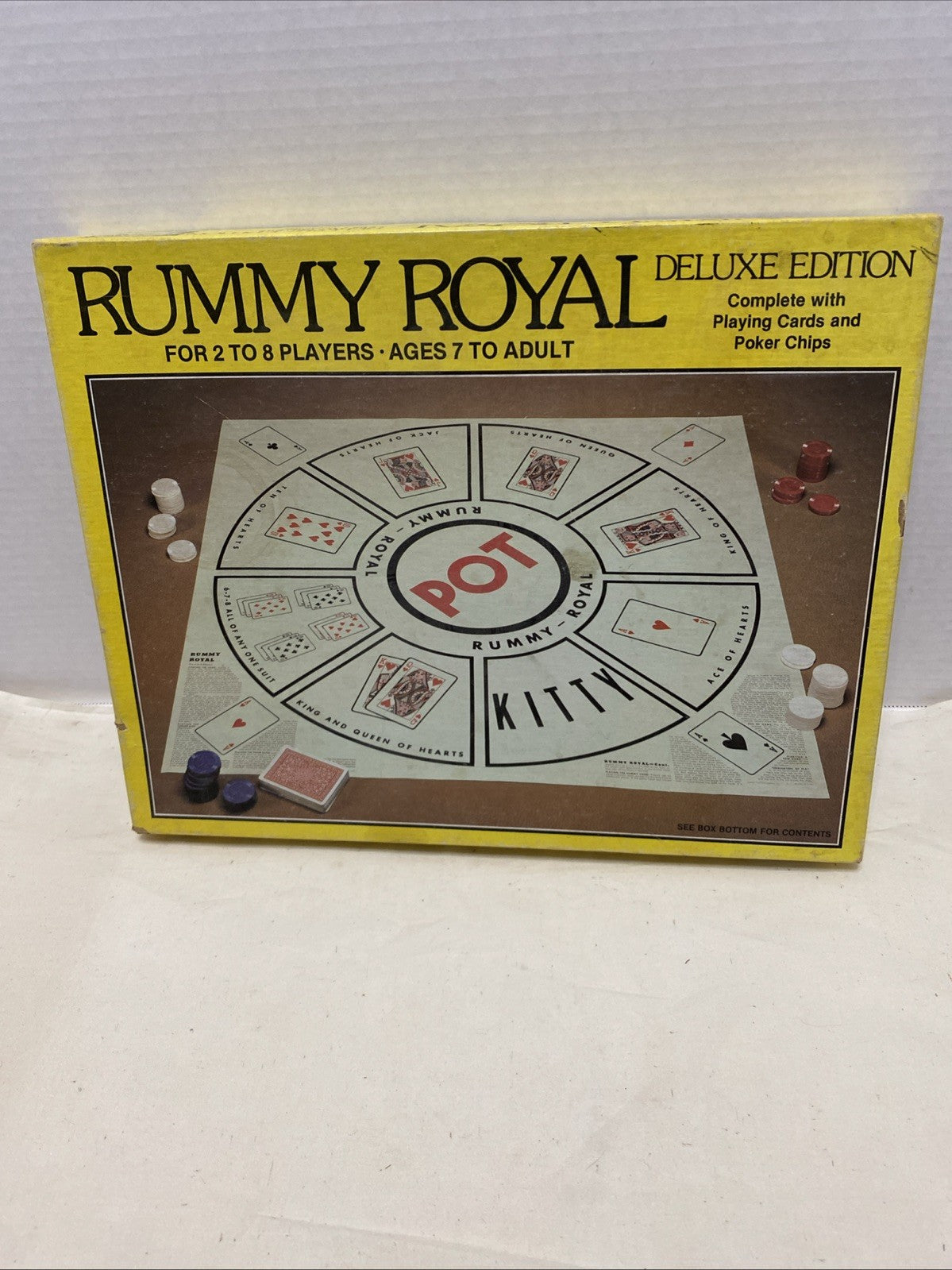 Vintage Rummy Royal Deluxe Edition Game 1981 Whitman Complete