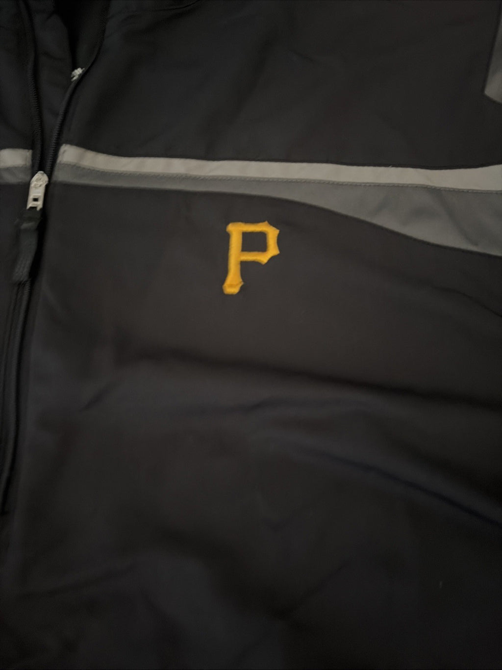 Nike Golf Men’s 2XL MLB Pittsburgh Pirate Warm-Up Top Quarter Zip Up