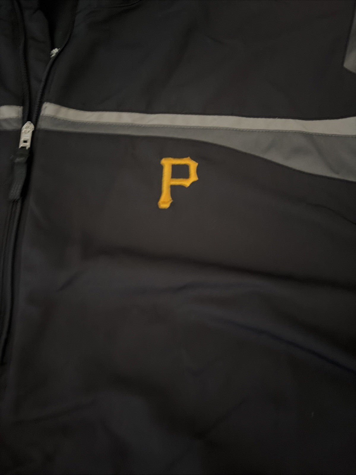 Nike Golf Men’s 2XL MLB Pittsburgh Pirate Warm-Up Top Quarter Zip Up