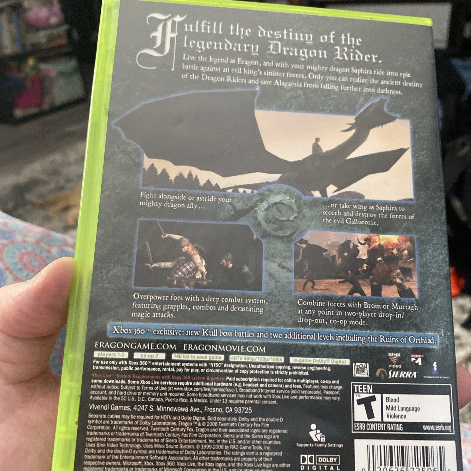 Eragon (Microsoft Xbox 360, 2006)