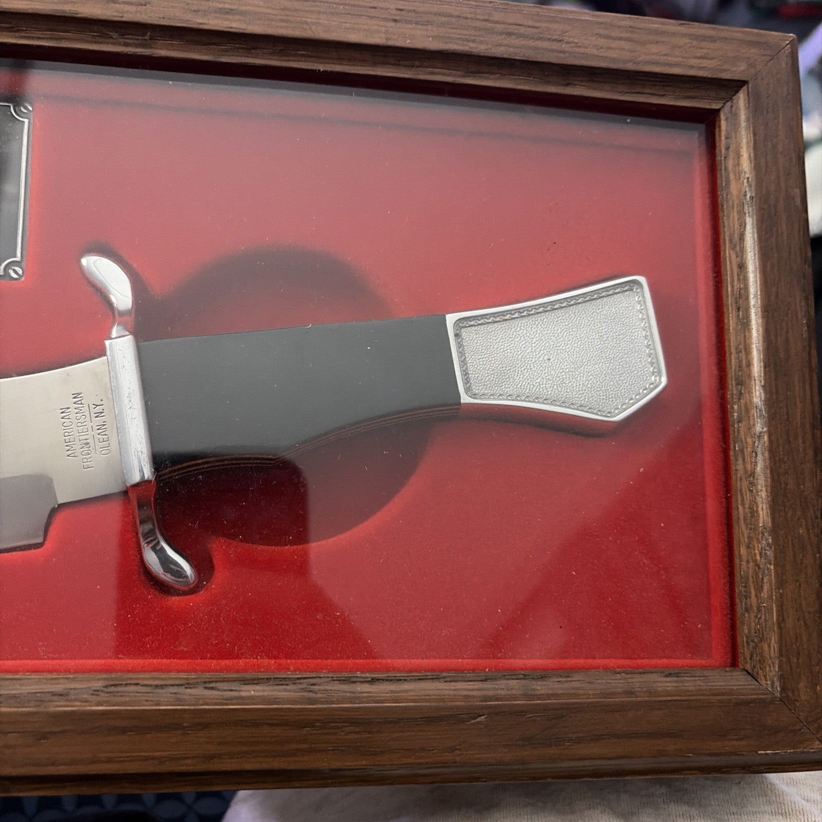 US 1973-75 ALCAS Limited Edition AMERICAN FRONTIERSMAN Fighting Knife & Box