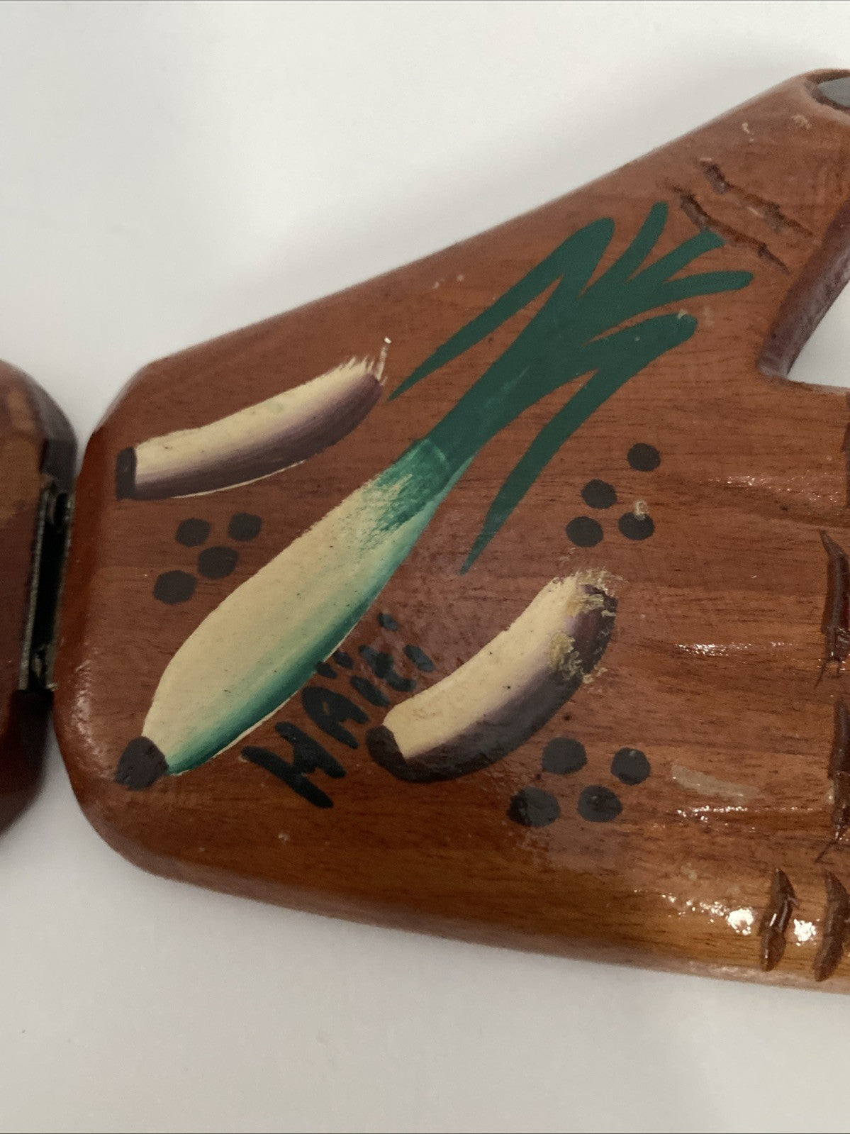 Wooden hands Haitian made decor display