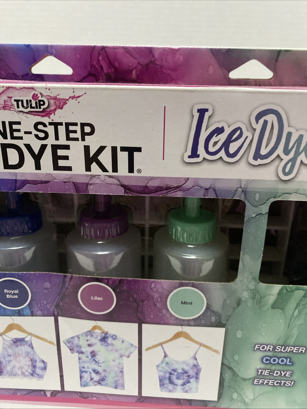 Tulip One-Step Tie-Dye Kit Ice Dye 3 colors BRAND NEW Super Cool Tie dye effects