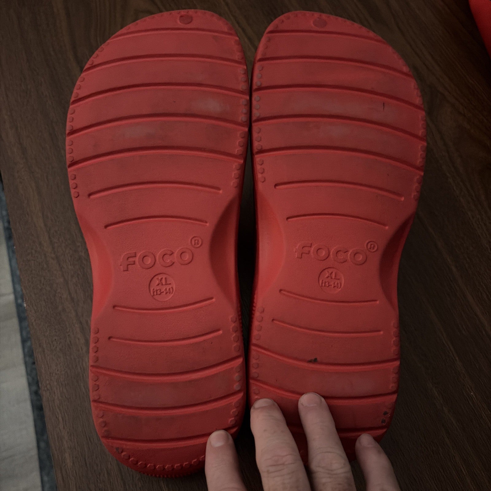 FOCO men's Ohio State Buckeye big logo sherpa lining clog shoes Size XL 13-14