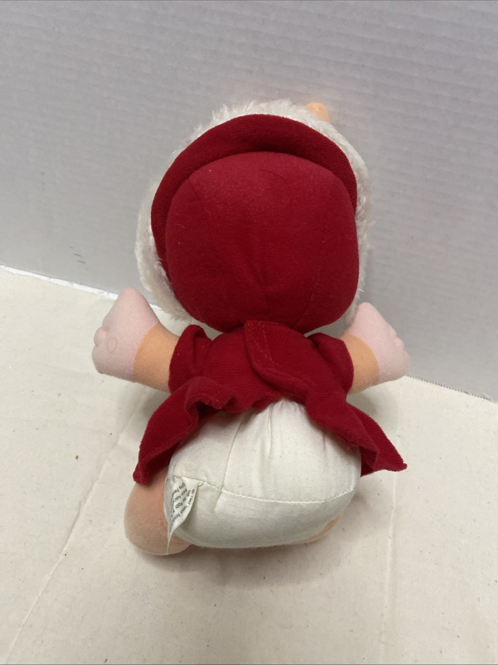 Vintage 1987 Muppet Babies Baby Miss Piggy Christmas Plush Doll Jim Henson 