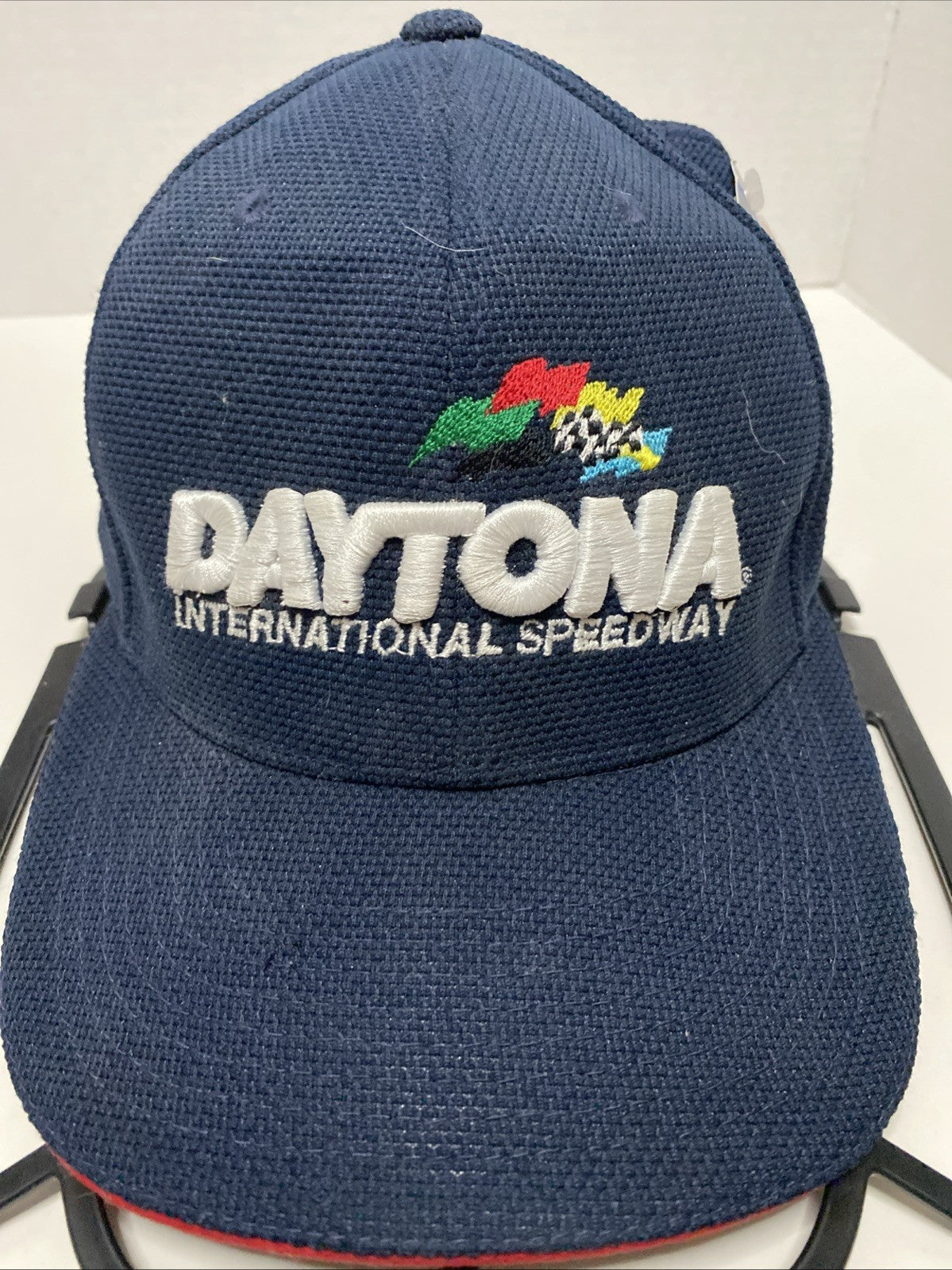DAYTONA 500 INTERNATIONAL SPEEDWAY HAT 2004 NASCAR VALVOLINE BLUE MEDIUM FITTED