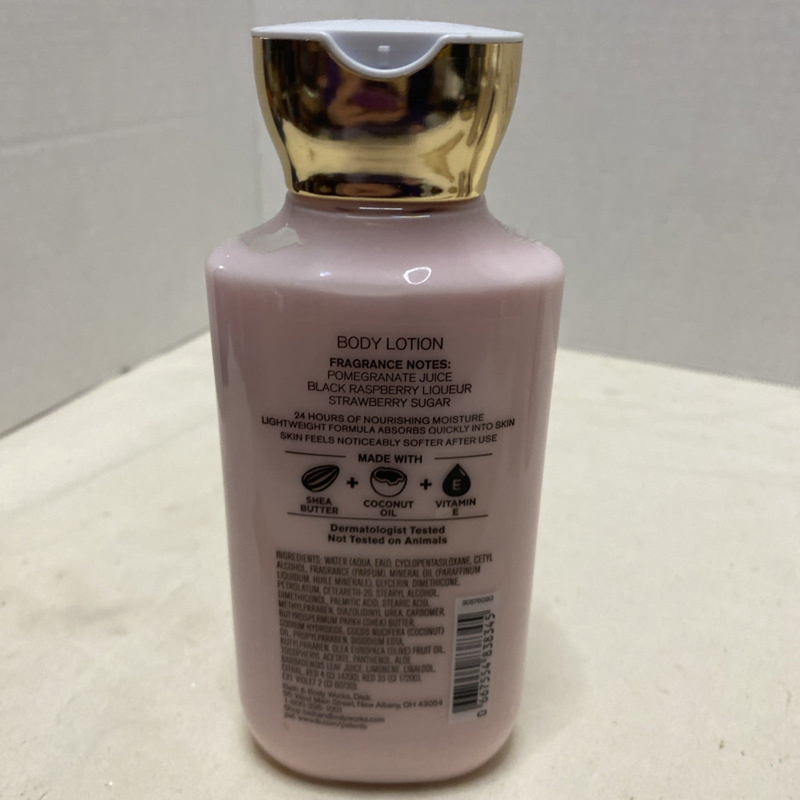 BATH & BODY WORKS TRIPLE BERRY MARTINI MOISTURE ULTRA SHEA BODY LOTIO 8 oz NEW