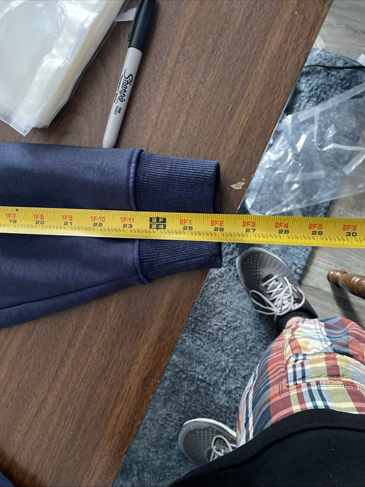 Izod 2XL quarter zip long sleeve pullover sweatshirt