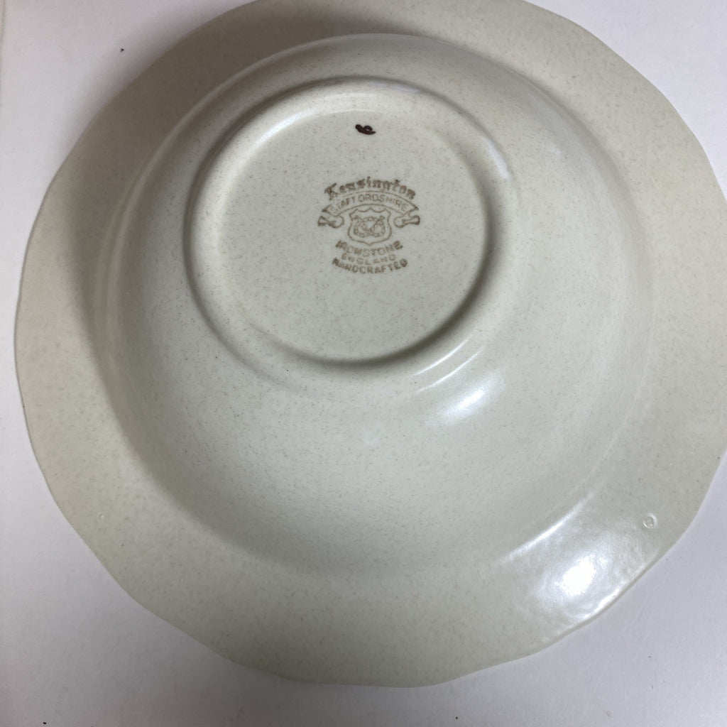 KENSINGTON STAFFORDSHIRE ENGLAND IRONSTONE CANTERBURY COVERED CASSEROLE