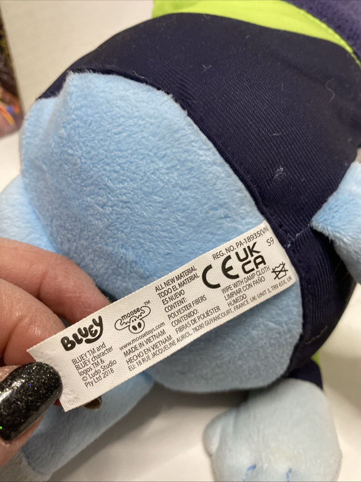 Bluey Sound Effects Beach Talking Plush, 13” Soft Musical Toys, Toys... 