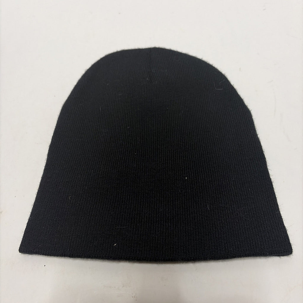 NFL Team Apparel Cleveland Browns Uncuffed Black Beanie Skull Winter Hat
