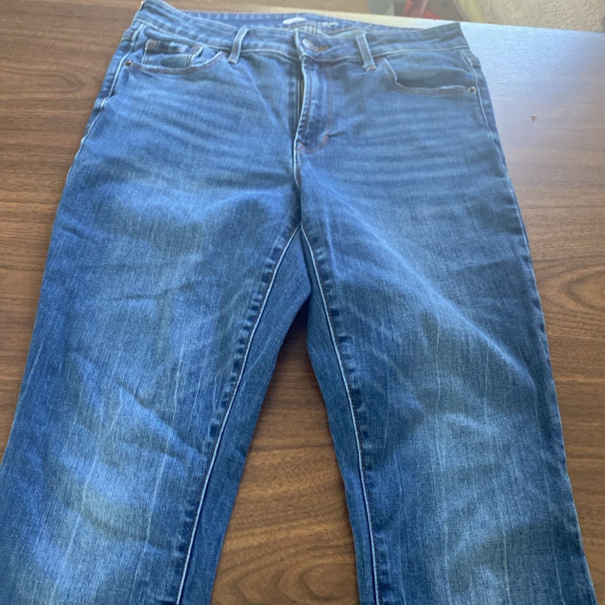 Old Navy Jeans Womens Size 6 Pop Icon Skinny Mid-Rise Blue Denim Waist 30