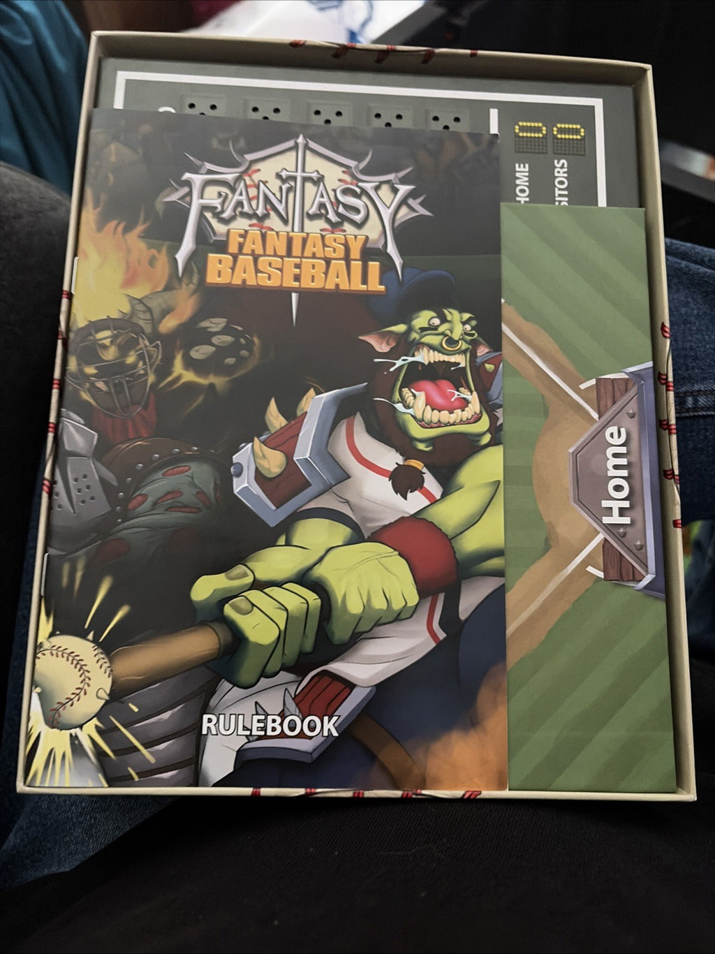 Fantasy Fantasy Baseball Board Game CSE Games Card Game Kickstarter 2016 NOB